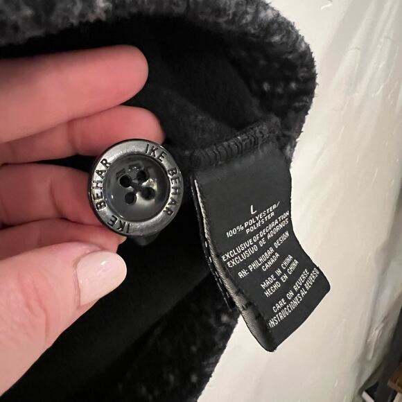 Ike Behar Women’s Large Double Breasted Plush Belted Jacket Coat - Picture 13 of 15